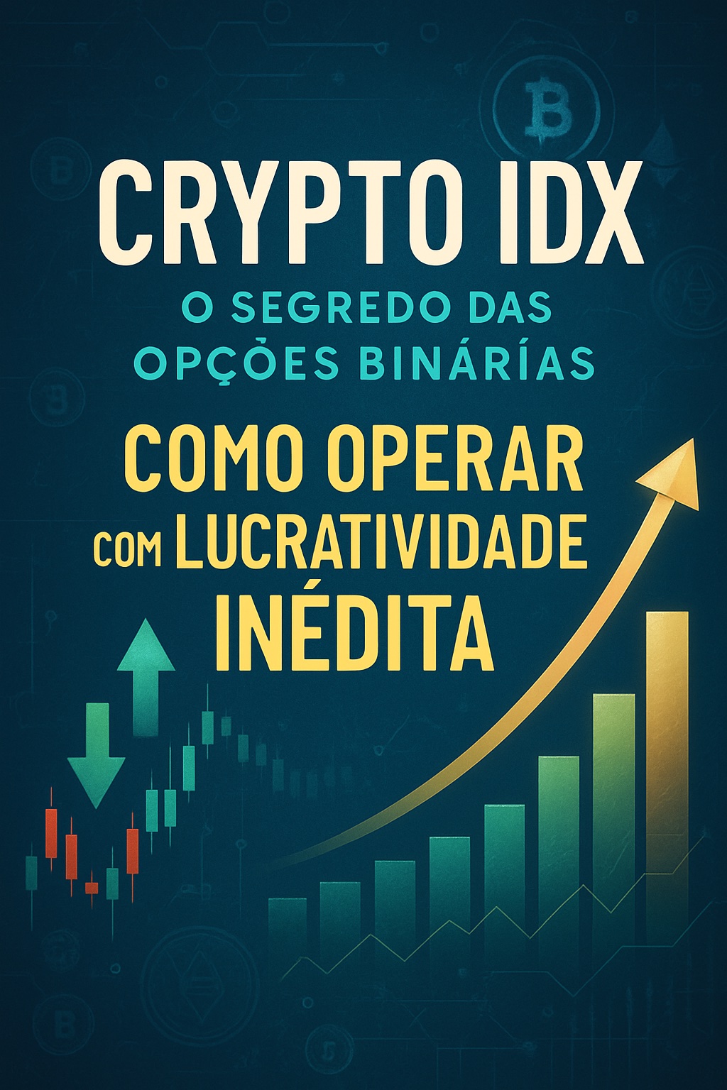 Capa do Ebook - O Segredo das Opções Binárias Crypto IDX
